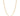 GOLD ANCHOR LINK CHAIN NECKLACE - 60CM