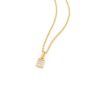 GOLD CHAIN WITH ZIRCONIA