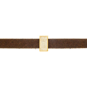 GOLD CHAIN WITH ZIRCONIA