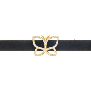 GOLD PLATED CHAIN WITH ZIRCONIA