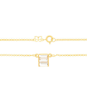 GOLD CHAIN WITH  CRISTALS