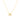 GOLD PLATED CHAIN WITH ZIRCONIA