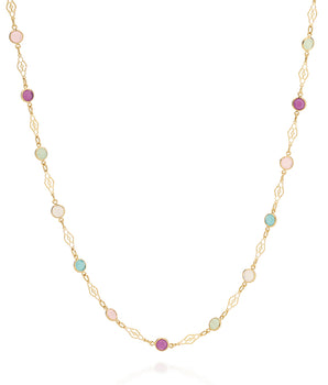 GOLD CHAIN WITH STONE
