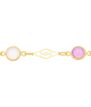 GOLD CHAIN WITH STONE