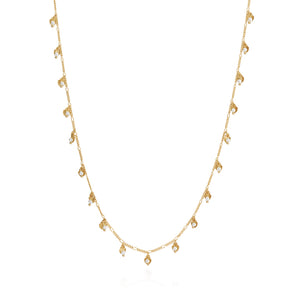 GOLD CHAIN WITH PEARL