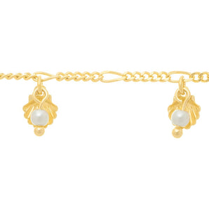 GOLD CHAIN WITH PEARL
