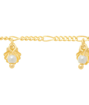 GOLD CHAIN WITH PEARL