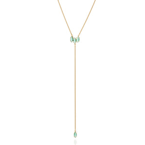 GOLD CHAIN WITH CRISTALS