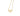 GOLD CHAIN WITH ZIRCONIA