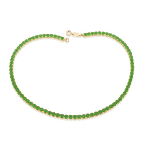 GOLD CHAIN WITH CRYSTAL