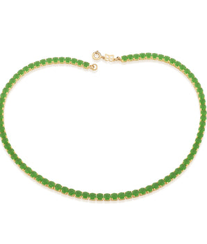 GOLD CHAIN WITH CRYSTAL