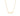 GOLD CHAIN WITH ZIRCONIA