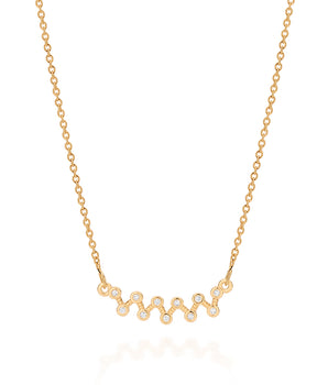 GOLD CHAIN WITH ZIRCONIA