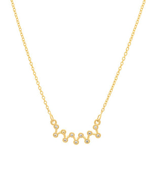 GOLD CHAIN WITH ZIRCONIA