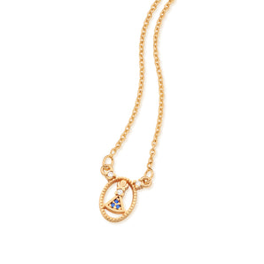 GOLD CHAIN WITH ZIRCONIA