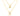GOLD CHAIN WITH ZIRCONIA