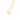GOLD CHAIN WITH ZIRCONIA