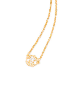 GOLD CHAIN WITH ZIRCONIA