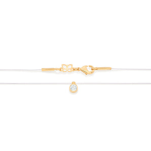 GOLD PLATED CHAIN WITH CRYSTAL