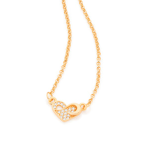 GOLD CHAIN WITH ZIRCONIA