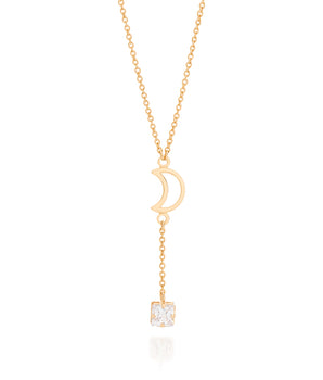 GOLD CHAIN WITH ZIRCONIA