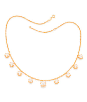 GOLD CHAIN WITH ZIRCONIA