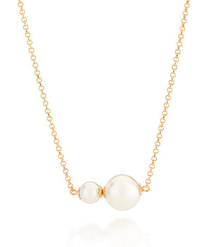 GOLD CHAIN WITH PEARL