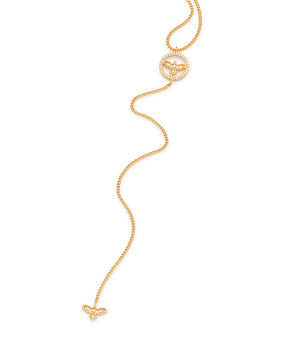 GOLD CHAIN WITH ZIRCONIA