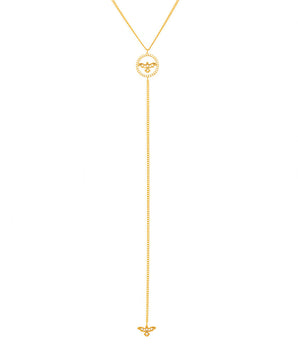 GOLD CHAIN WITH ZIRCONIA