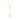 GOLD CHAIN WITH ZIRCONIA