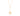 GOLD CHAIN WITH ZIRCONIA