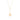 GOLD CHAIN WITH ZIRCONIA
