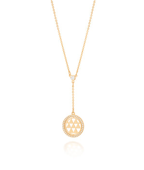 GOLD CHAIN WITH ZIRCONIA