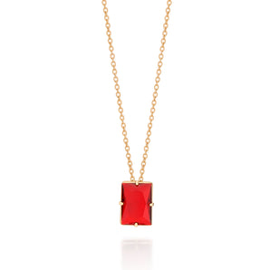 GOLD CHAIN WITH CRYSTAL