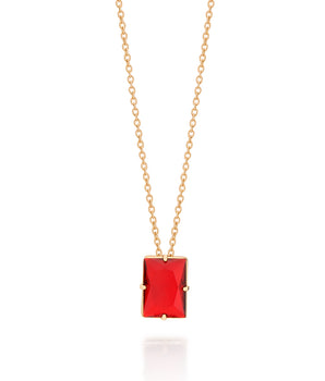 GOLD CHAIN WITH CRYSTAL