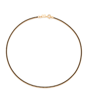 GOLD CHAIN WITH CRYSTAL