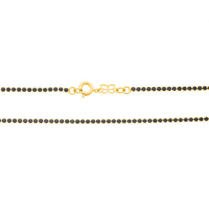 GOLD CHAIN WITH CRYSTAL