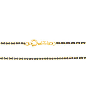 GOLD CHAIN WITH CRYSTAL