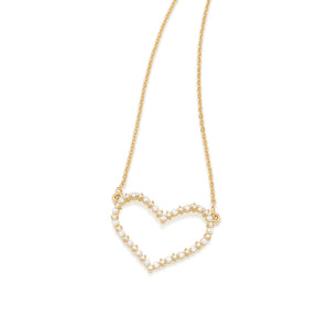 GOLD CHAIN WITH ZIRCONIA