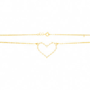 GOLD CHAIN WITH ZIRCONIA