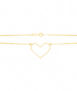 GOLD CHAIN WITH ZIRCONIA