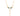 GOLD CHAIN WITH CRYSTAL AND ZIRCONIA