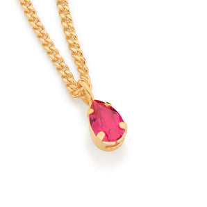 GOLD CHAIN WITH ZIRCONIA