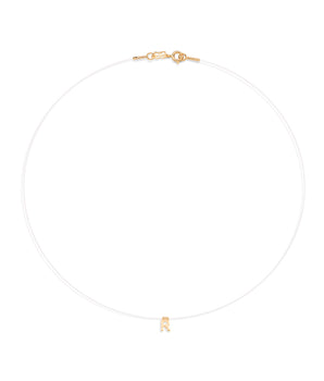 GOLD LETTER CHOKER