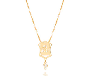 GOLD CHAIN WITH ZIRCONIA