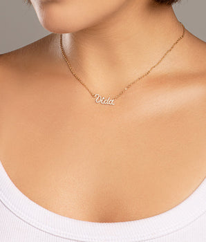 GOLD VIDA (LIFE) NECKLACE