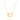 GOLD HEART PHOTO LOCKET NECKLACE