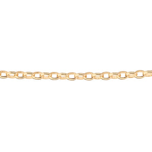 GOLD LARGE CABLE LINK CHAIN NECKLACE