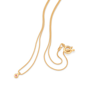KIDS GOLD POINT OF LIGHT NECKLACE
