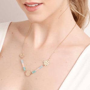 GOLD POSITIVE VIBES NECKLACE